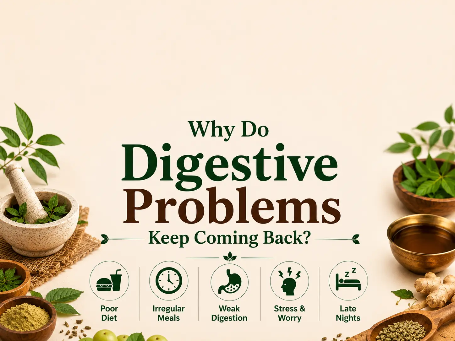 Understand what causes frequent digestive discomfort and learn about wellness support from the Best Ayurvedic Clinic in Vadodara.