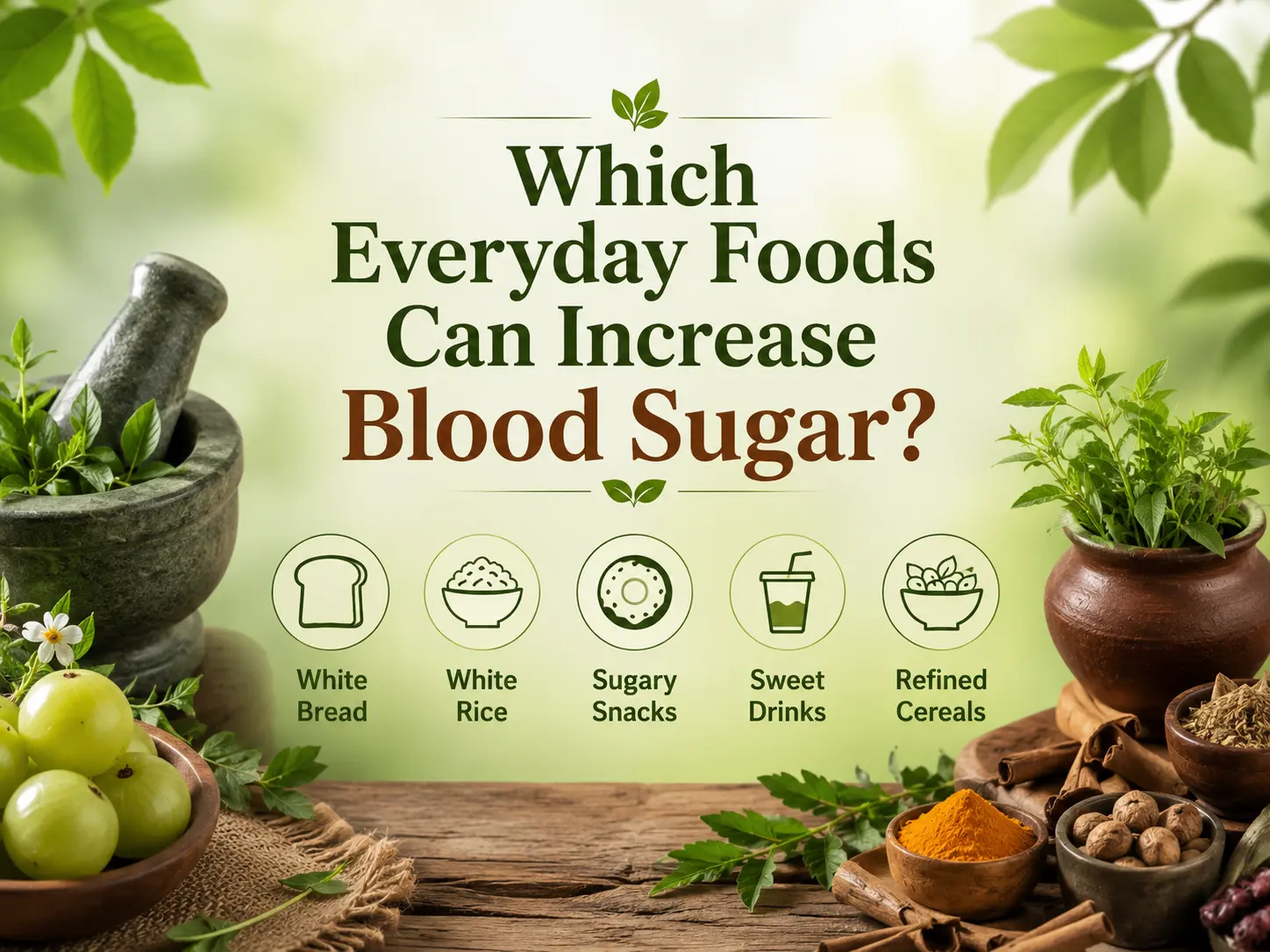 Vedvakya, the Best Ayurvedic Hospital in Vadodara, explains everyday foods that can increase blood sugar.